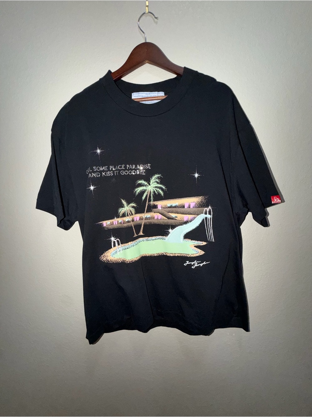 Jungles Rhinestone Pool Tee